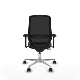 Kontorstol Piqueras y Crespo D086N0W Sort M�rkebrun #5