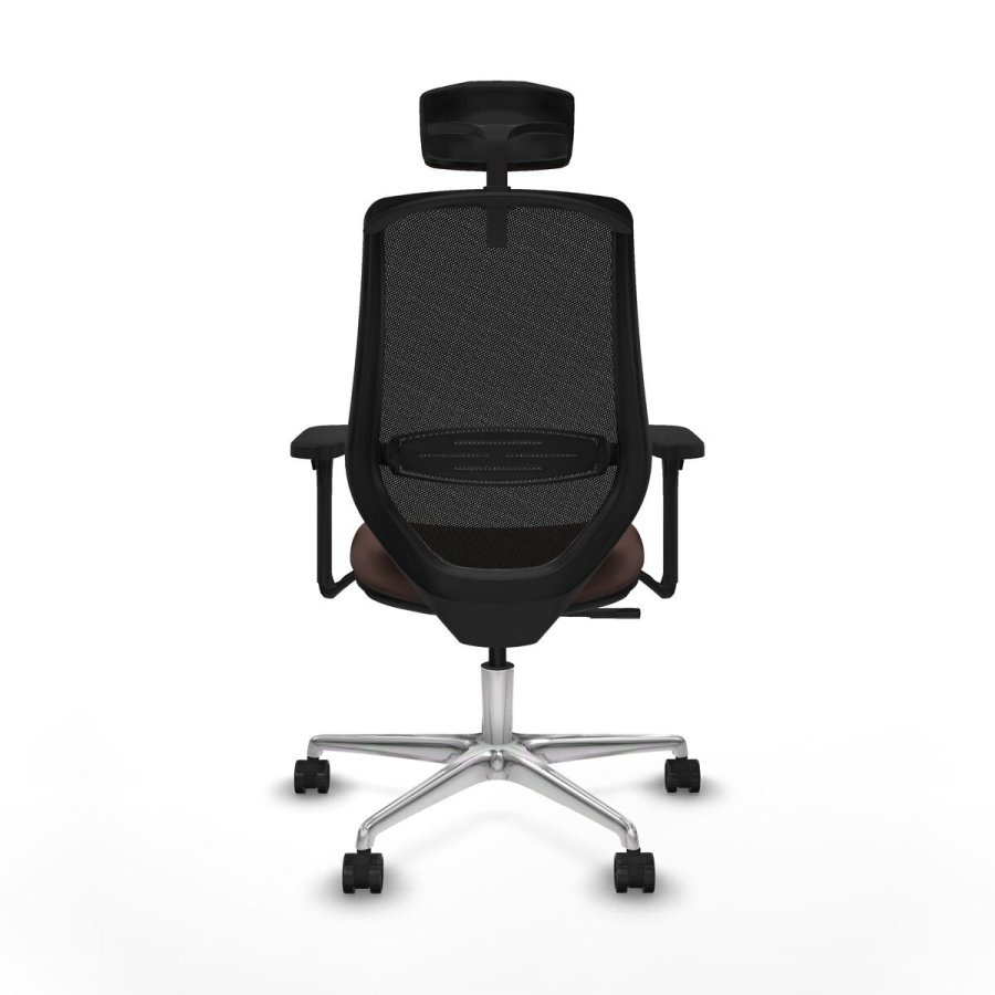 Kontorstol med hovedg�rde Mardos Piqueras y Crespo D086N2H Sort M�rkebrun #5