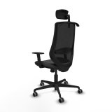 Kontorstol med hovedg�rde Mardos Piqueras y Crespo D036G2H M�rkegr� #4