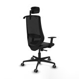 Kontorstol med hovedg�rde Mardos Piqueras y Crespo D036G2H M�rkegr� #6