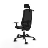 Kontorstol med hovedg�rde Mardos Piqueras y Crespo D036N2H M�rkegr� #4