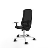 Kontorstol Piqueras y Crespo D086N0W M�rkegr� #4