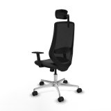 Kontorstol Piqueras y Crespo D086N2W M�rkegr� #4