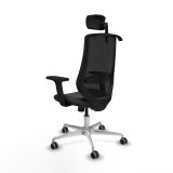 Kontorstol med hovedg�rde Mardos Piqueras y Crespo D086G2H M�rkegr� #4