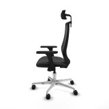 Kontorstol Piqueras y Crespo D086N2W M�rkegr� #3