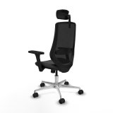 Kontorstol Piqueras y Crespo D086N2W M�rkegr� #4