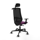 Kontorstol med hovedg�rde Mardos Piqueras y Crespo D036G2H Lilla #6