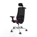 Kontorstol med hovedg�rde Mardos Piqueras y Crespo D086G2H Lilla #4