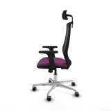 Kontorstol med hovedg�rde Piqueras y Crespo D086G2W Lilla #3