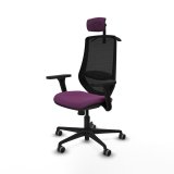 Kontorstol med hovedg�rde Mardos Piqueras y Crespo D036G2H Lilla #2