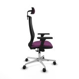 Kontorstol Piqueras y Crespo D086N2W Lilla #7