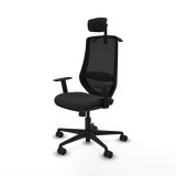 Kontorstol med hovedg�rde Mardos Piqueras y Crespo D036N2H Sort #2