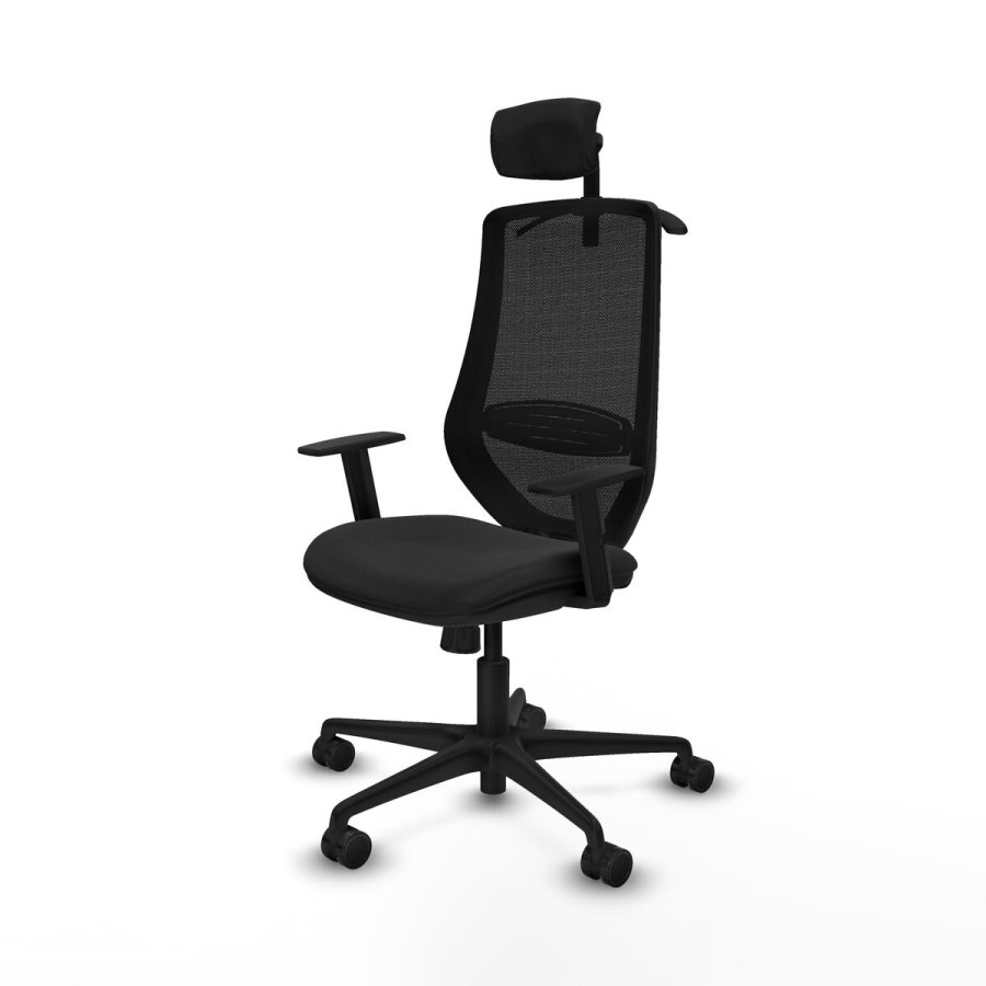 Kontorstol med hovedg�rde Mardos Piqueras y Crespo D036N2H Sort #2