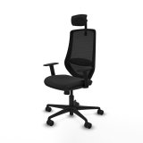 Kontorstol Piqueras y Crespo D036N2W Sort #2