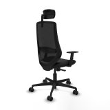 Kontorstol Piqueras y Crespo D036N2W Sort #6