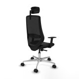 Kontorstol Piqueras y Crespo D086N2W Sort #6