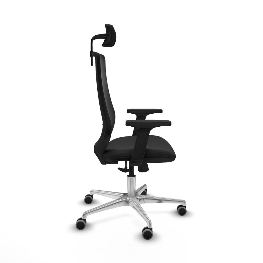 Kontorstol med hovedg�rde Piqueras y Crespo D086G2W Sort #7