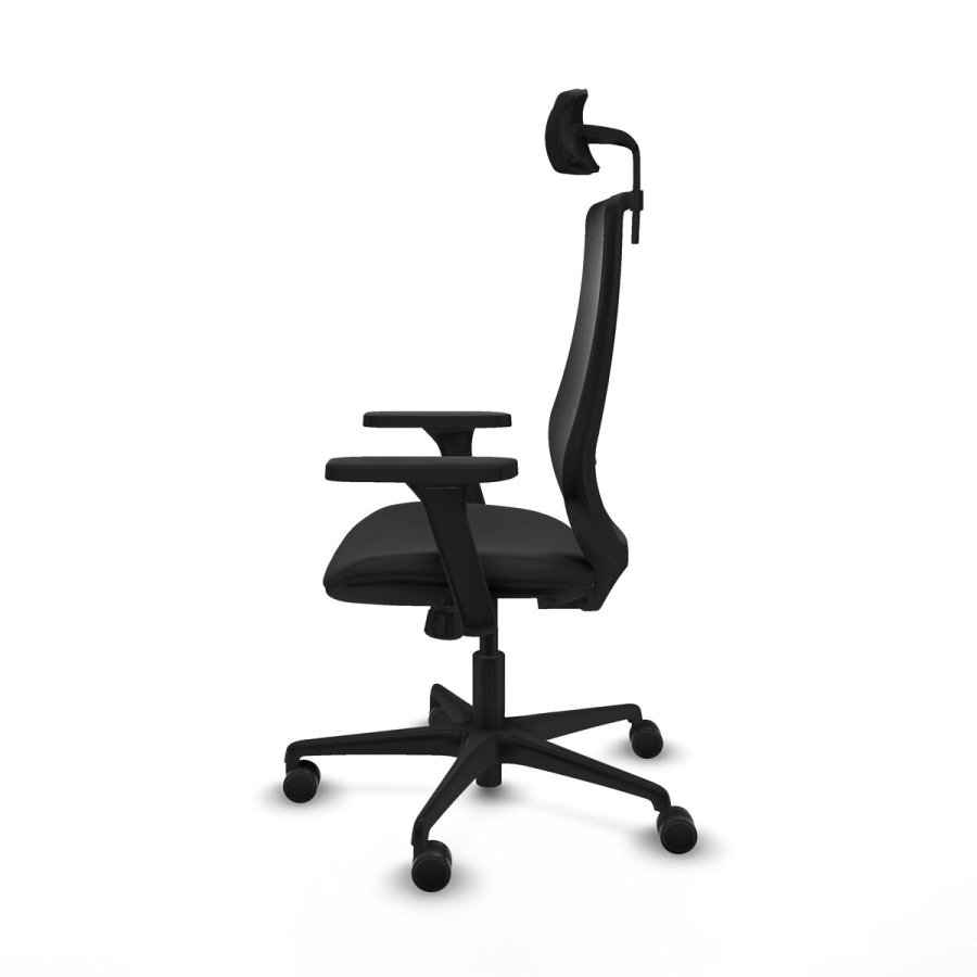 Kontorstol Piqueras y Crespo D036N2W Sort #3