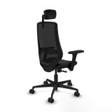 Kontorstol Piqueras y Crespo D036N2W Sort #6