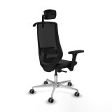 Kontorstol med hovedg�rde Mardos Piqueras y Crespo D086G2H Sort #6