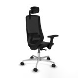 Kontorstol Piqueras y Crespo D086N2W Sort #6