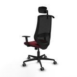 Kontorstol med hovedg�rde Mardos Piqueras y Crespo D036G2H R�dbrun #4