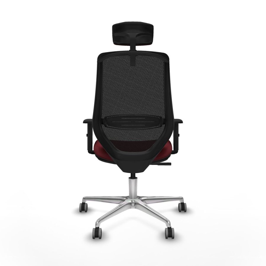 Kontorstol med hovedg�rde Mardos Piqueras y Crespo D086G2H R�dbrun #5