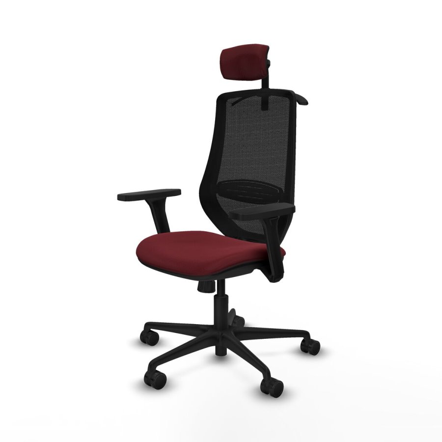 Kontorstol med hovedg�rde Mardos Piqueras y Crespo D036N2H R�dbrun #2