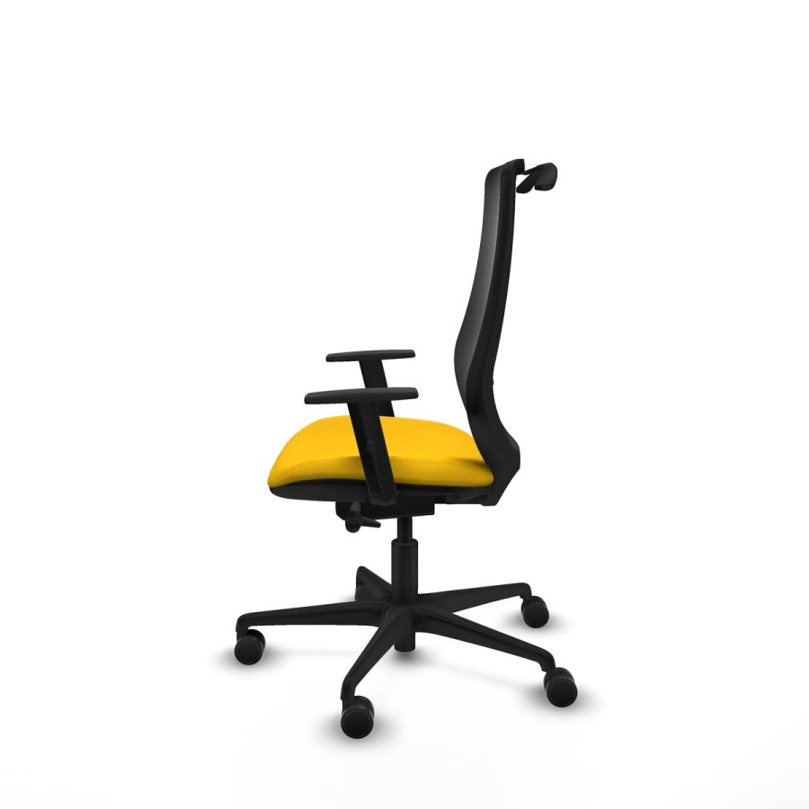 Kontorstol Piqueras y Crespo D036N0H Gul #3