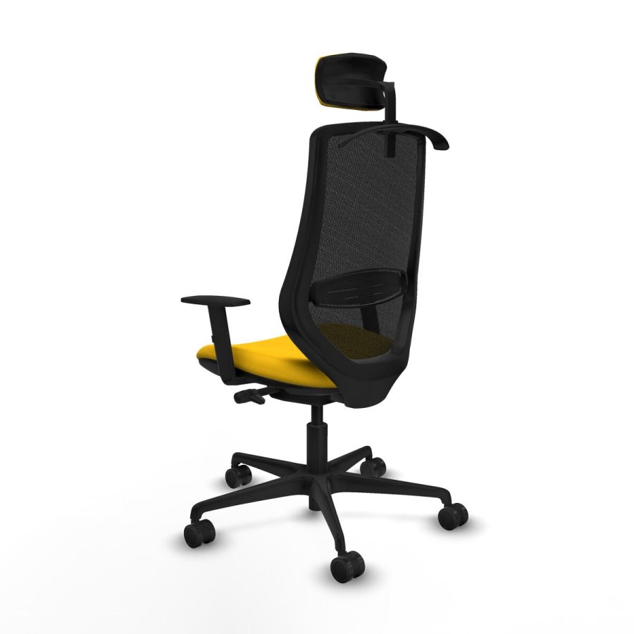 Kontorstol Piqueras y Crespo D036N2H Gul #4