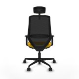 Kontorstol Piqueras y Crespo D036N2H Gul #5