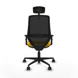 Kontorstol Piqueras y Crespo D036N2W Gul #5