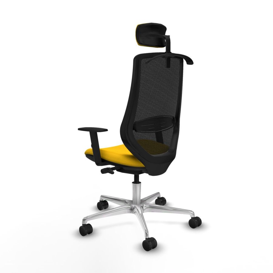 Kontorstol Piqueras y Crespo D086N2H Gul #4