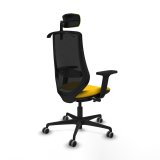 Kontorstol Piqueras y Crespo D036G2H Gul #6