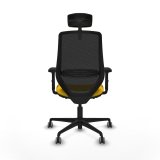 Kontorstol Piqueras y Crespo D036G2W Gul #5