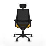 Kontorstol Piqueras y Crespo D036N2H Gul #5