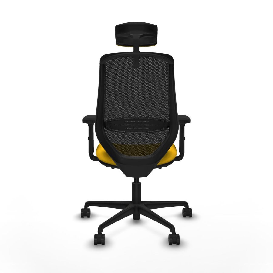 Kontorstol Piqueras y Crespo D036N2H Gul #5