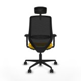 Kontorstol Piqueras y Crespo D036N2W Gul #5