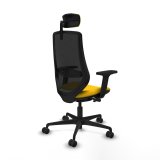 Kontorstol Piqueras y Crespo D036N2W Gul #6