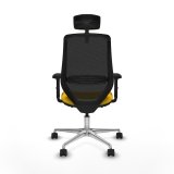 Kontorstol Piqueras y Crespo D086N2H Gul #5