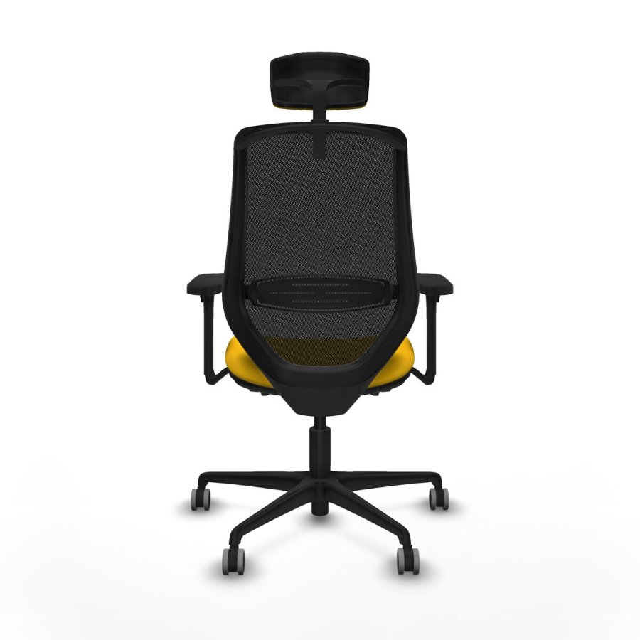 Kontorstol Piqueras y Crespo D036G2H Gul #5