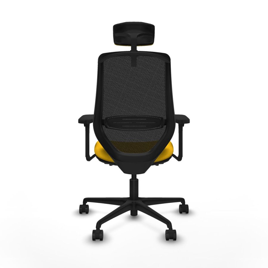 Kontorstol Piqueras y Crespo D036N2H Gul #5