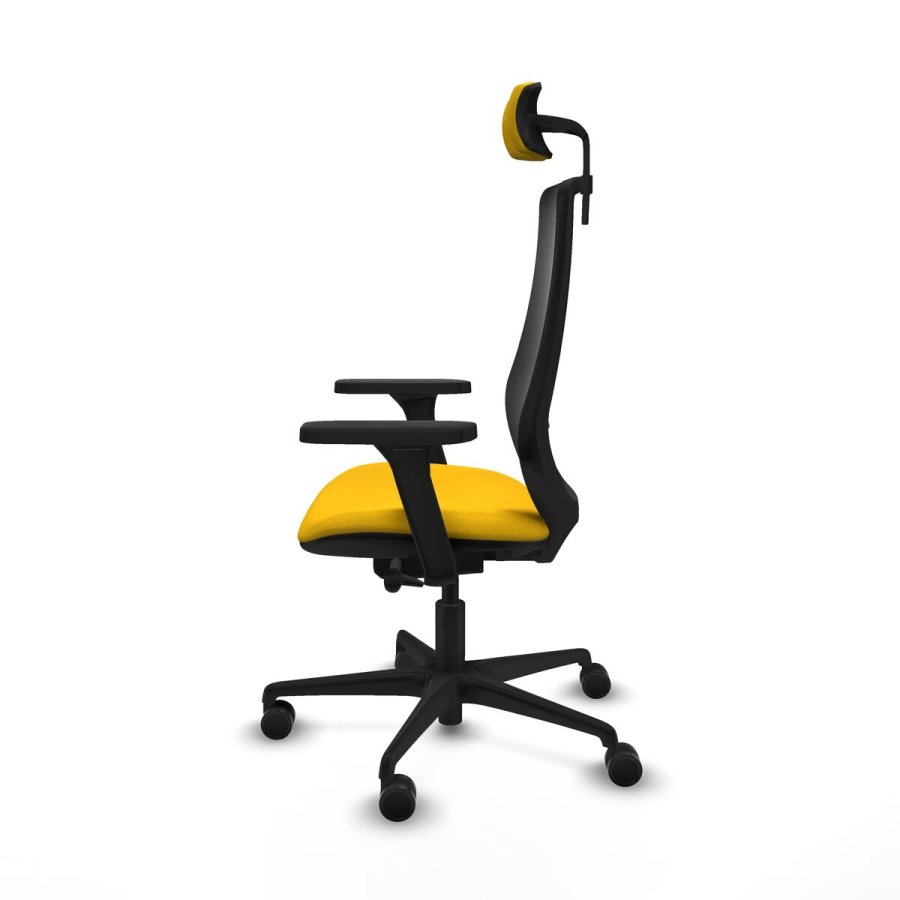 Kontorstol Piqueras y Crespo D036N2W Gul #3