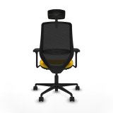 Kontorstol Piqueras y Crespo D036N2W Gul #5