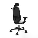 Kontorstol med hovedg�rde Mardos traslack bali Piqueras y Crespo D036N2H Hvid #6