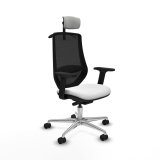 Kontorstol med hovedg�rde Mardos traslack bali Piqueras y Crespo D086N2H Hvid #1