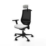 Kontorstol med hovedg�rde Mardos traslack bali Piqueras y Crespo D036N2H Hvid #2