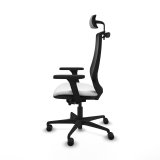 Kontorstol med hovedg�rde Mardos traslack bali Piqueras y Crespo D036N2H Hvid #3