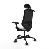 Kontorstol med hovedg�rde Mardos traslack bali Piqueras y Crespo D036N2H Hvid #4