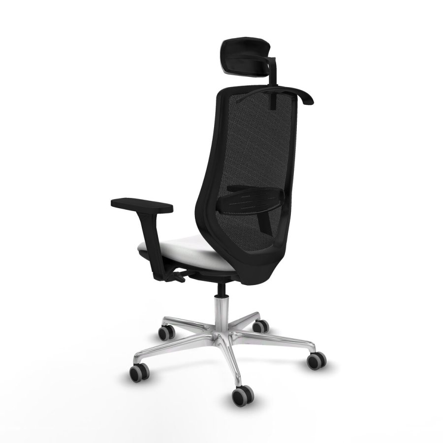 Kontorstol med hovedg�rde Mardos traslack bali Piqueras y Crespo D086G2H Hvid #4